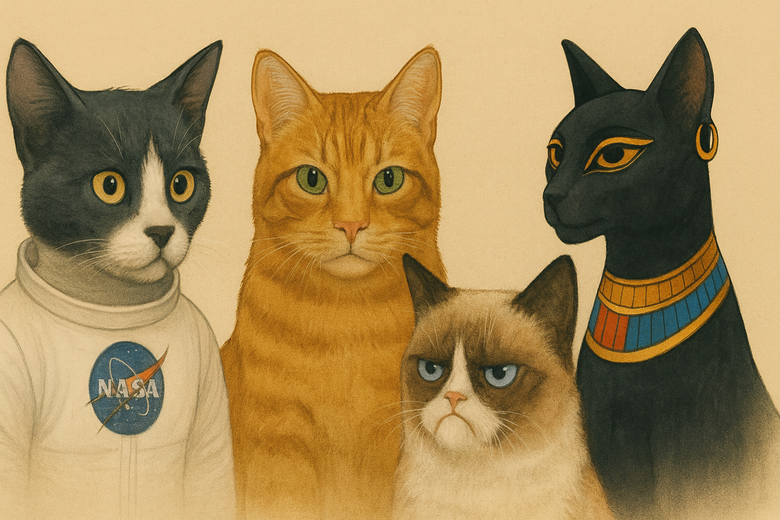 Gatos que dejaron huella en la historia