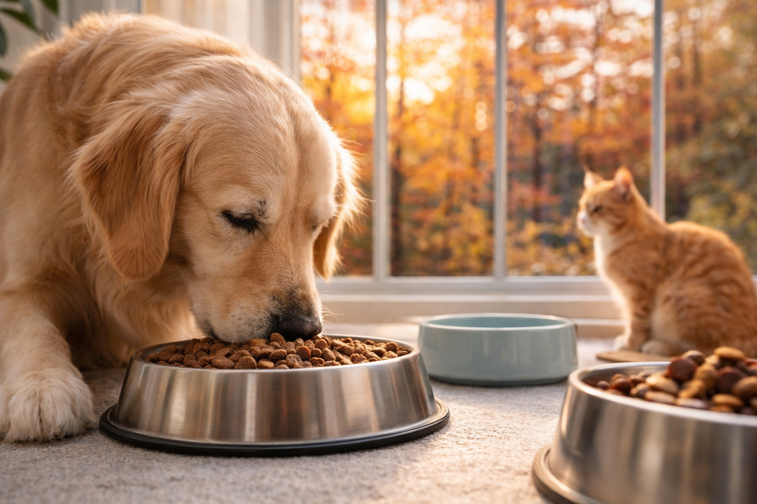 Cambio de estación: cómo afecta el otoño a perros y gatos